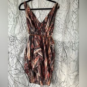 H&M Multi-print Flowy Dress